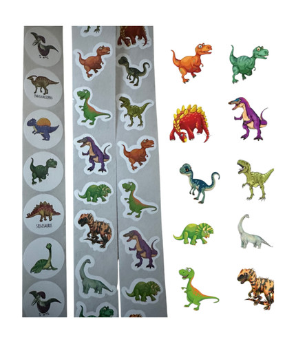 50x dino sticker dinosaurier - dino,