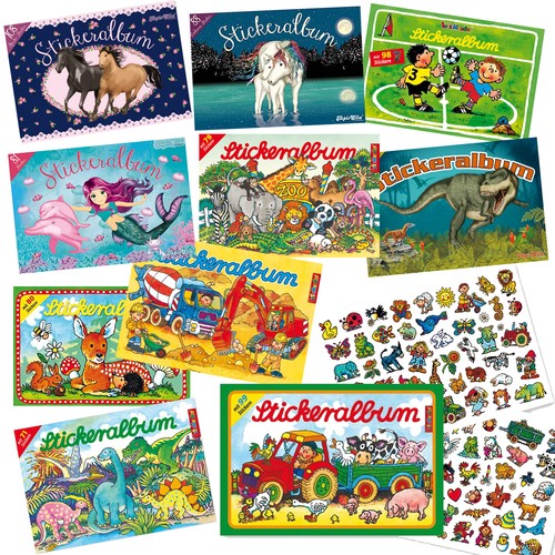 Stickeralbum kinder sticker - stickeralbum,