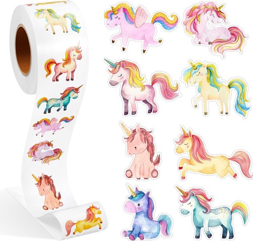 Einhorn aufkleber 500pcs - aufkleber,,