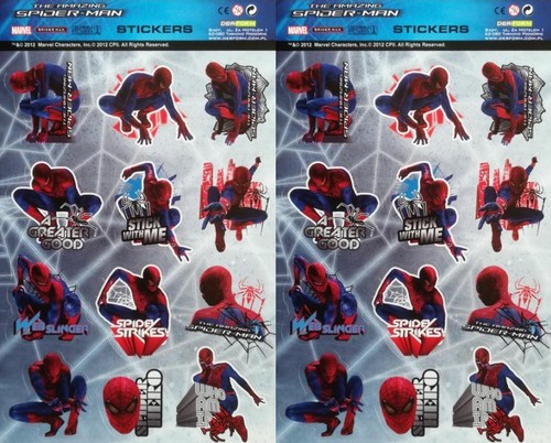 24x spiderman sticker - 24x,