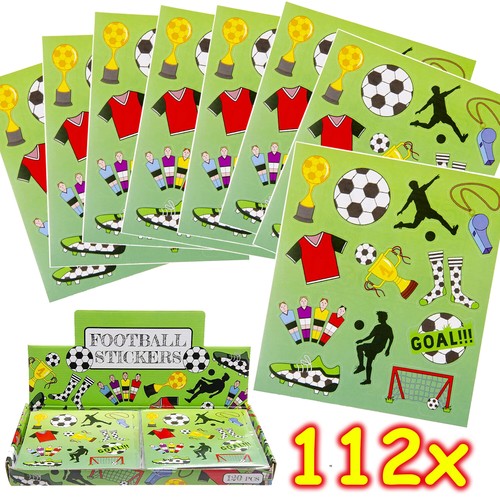112 kinder sticker - sticker, fussball