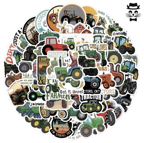 60x traktor sticker trecker - 60x,