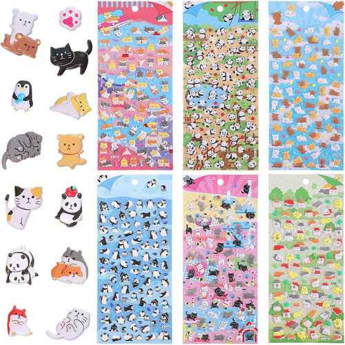 Mini puffy sticker - mini, 6