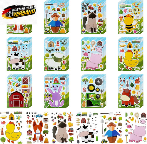Gesichtsaufkleber kinder diy - gesichtsaufkleber,