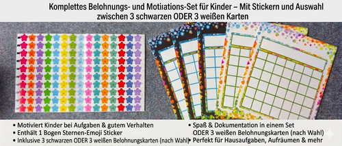 Belohnungstafel set für - belohnungstafel,