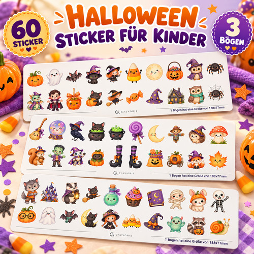 Süße halloween sticker - 60, sticker/
