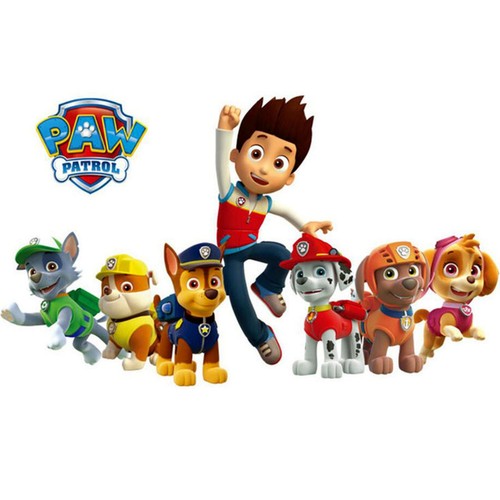 Paw patrol wandtattoo - paw, 3d