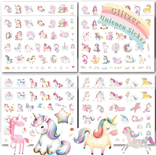 8pcs glitzeraufkleber sticker - 8pcs,