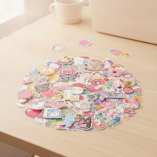100 kinder sticker vinyl - kinder,