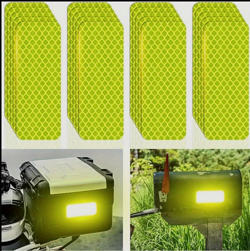 10x reflektor aufkleber - 10x,