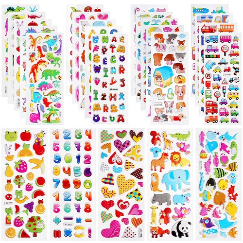 Puffy sticker kinder - sticker, 24