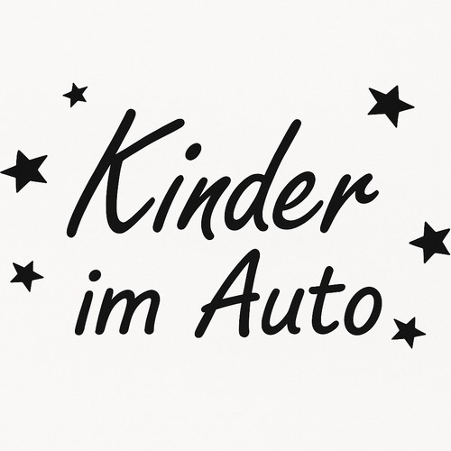 Aufkleber kinder auto pkw - kinder,