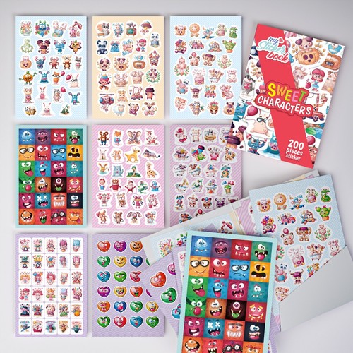 Colortouch sticker set 200 st - set,,