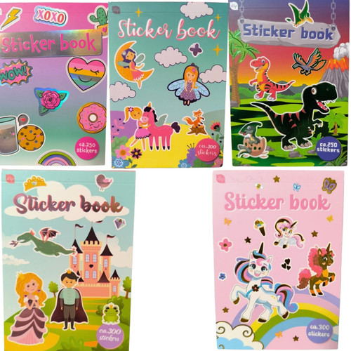 Stickerbuch für kinder mit - ,