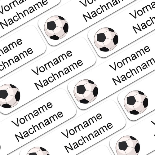 80x namensaufkleber mit - 80x,
